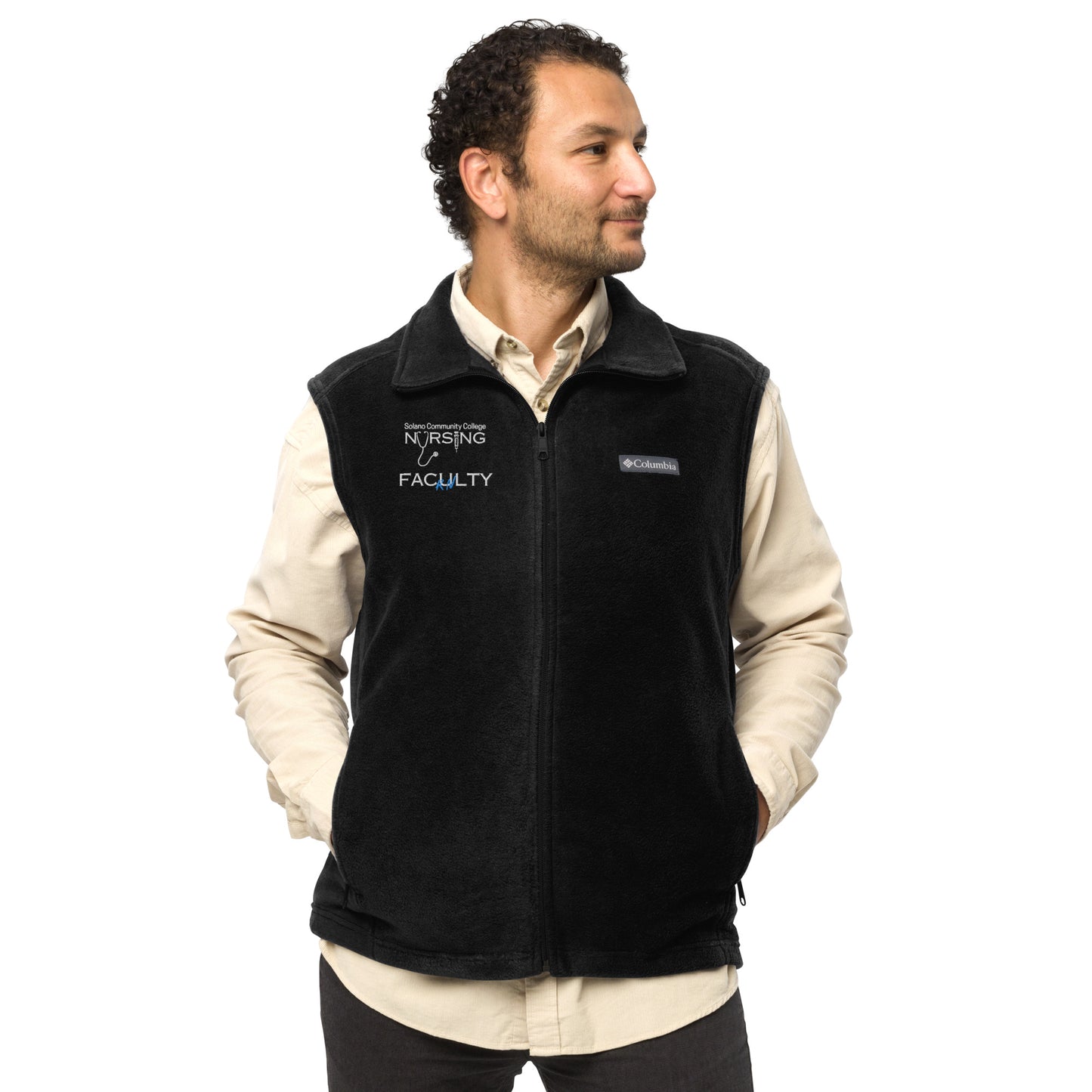 FACULTY - Men’s Columbia fleece vest