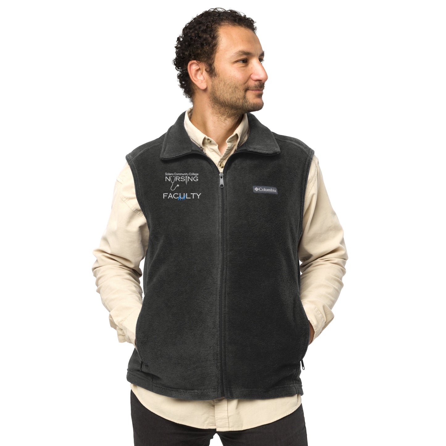 FACULTY - Men’s Columbia fleece vest