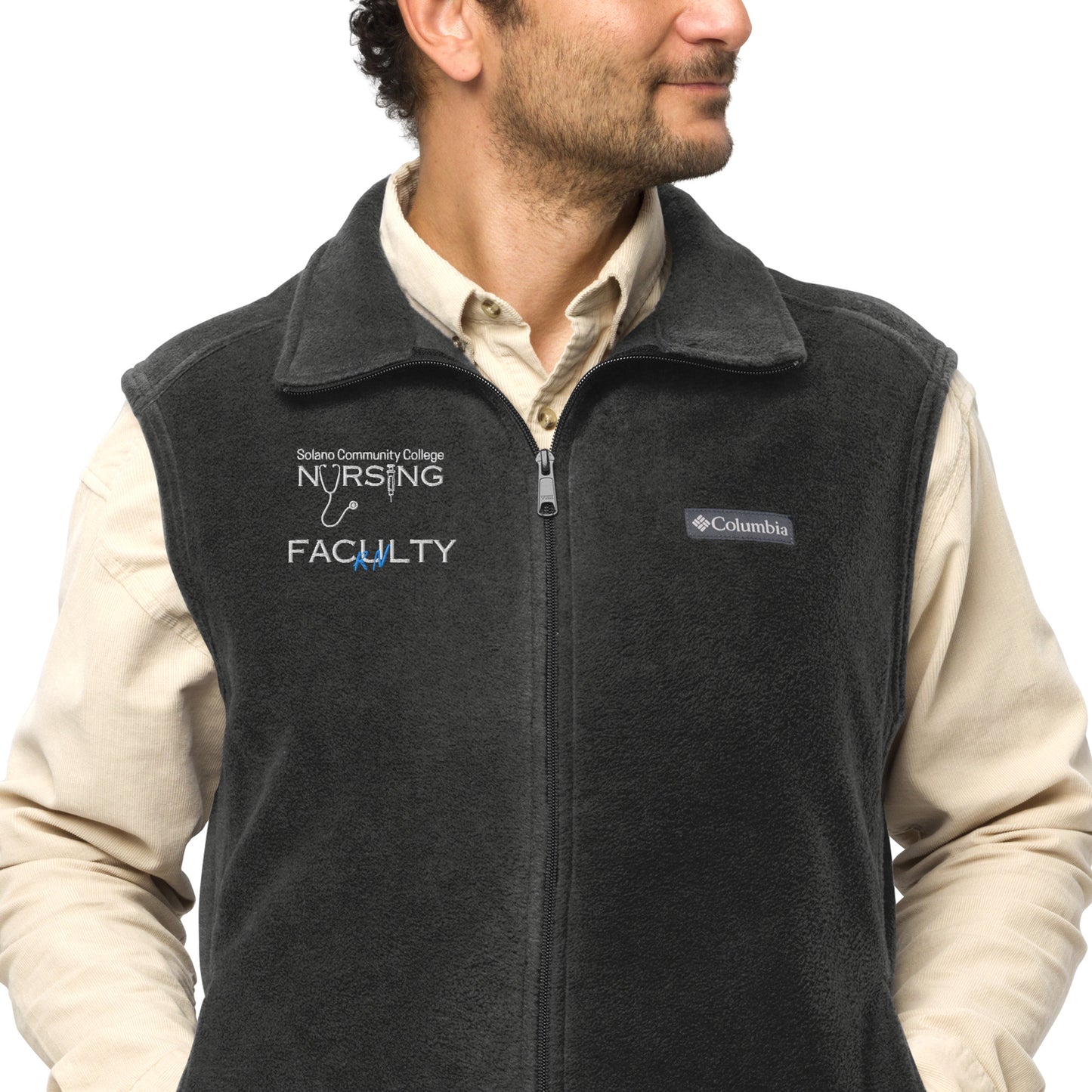 FACULTY - Men’s Columbia fleece vest