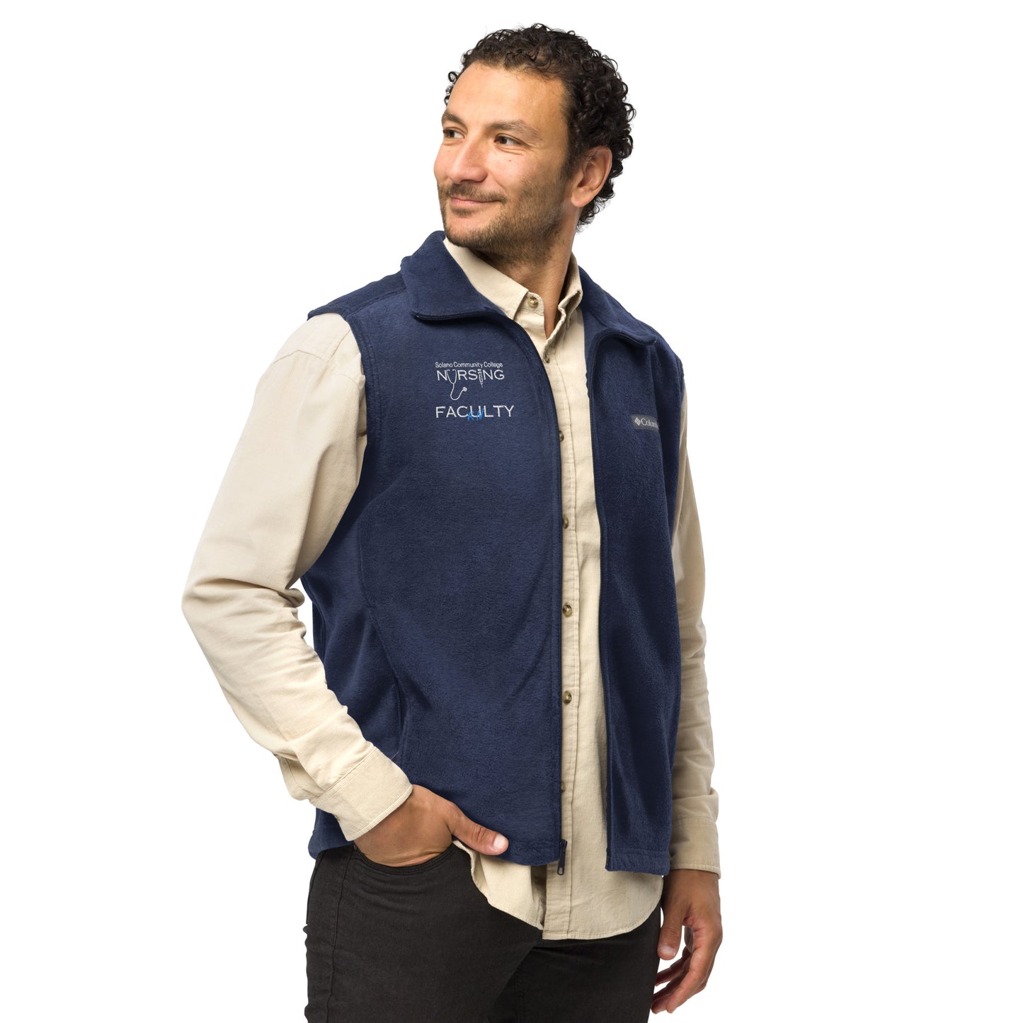 FACULTY - Men’s Columbia fleece vest